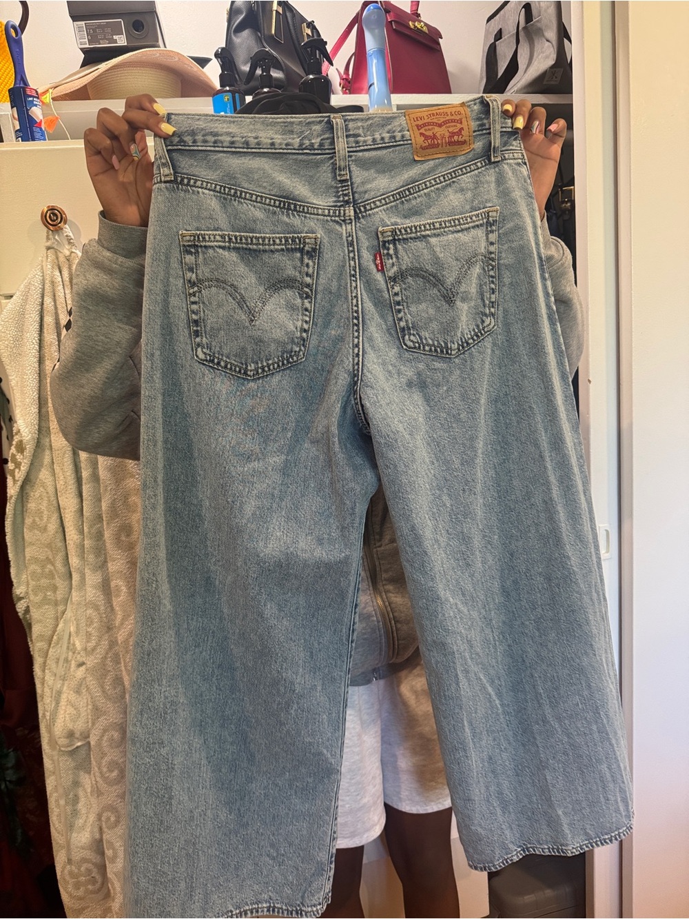 Levi's Light Blue Wide-Leg Women's Jeans